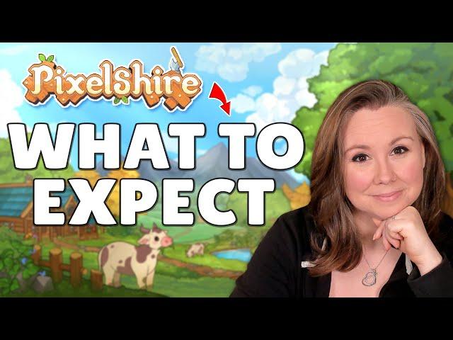 What to Expect from Pixelshire | Stardew Valley + Animal Crossing? | NEW Cozy Game!