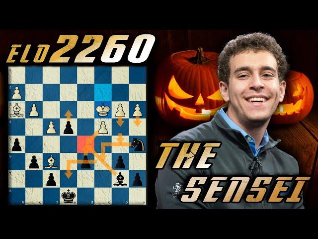 Toughest Game Yet!! Danya Is Sweating?!! | Halloween Gambit | The Sensei Speedrun | GM Naroditsky