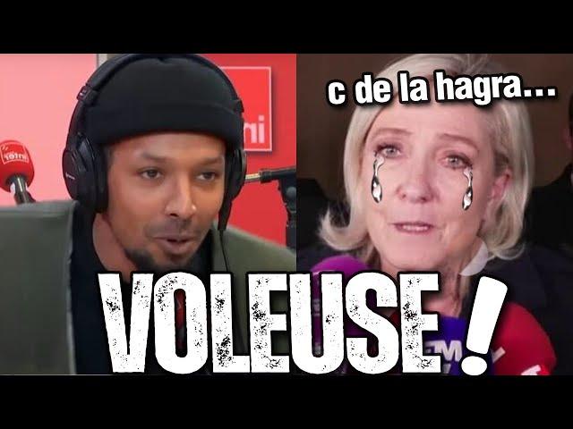 Waly Dia ATOMISE Marine Le Pen et le RN !