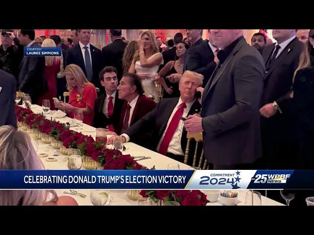 Supporters of President-elect Trump describe election watch party at Mar-a-Lago