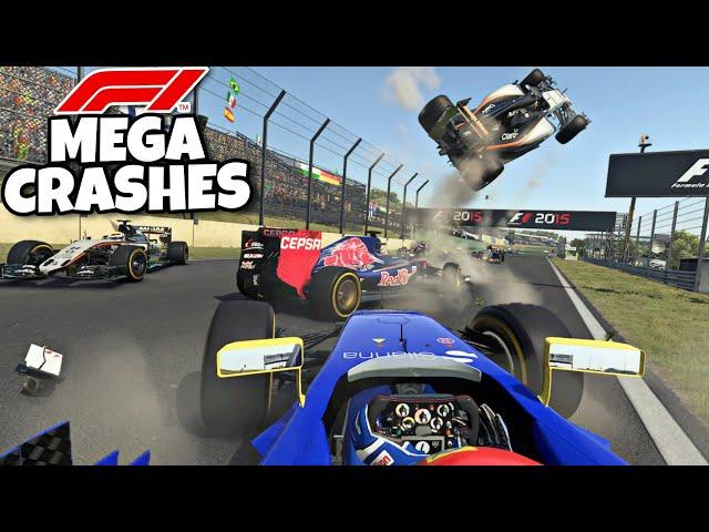 F1 MEGA CRASHES #2