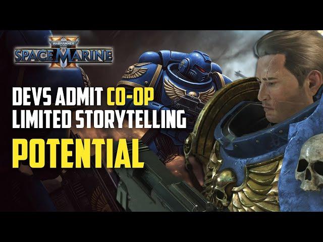 Space Marine 2 Devs Admit Co-op Limited Storytelling Potential