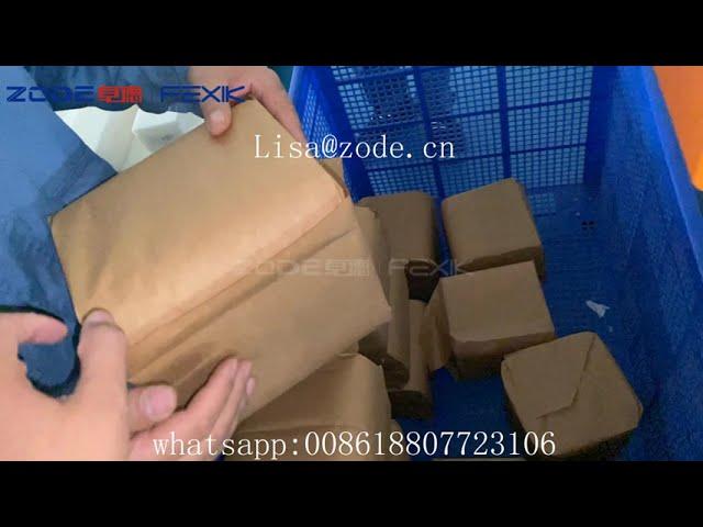 ZODE FEXIK  Toilet Tissue Paper Rolls And Kitchen Towel Paper Rolls Wrapper Packaging Machine