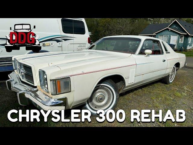 Reviving My Rare 1979 Chrysler 300 Project Car... New Brakes, Little Fixes, And More