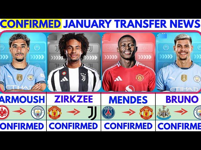 THE LATEST CONFIRMED TRANSFER NEWS AND RUMOURS TRANSFERS 2024|MENDES, ZIRKZEE, MENDES, GUIMARES