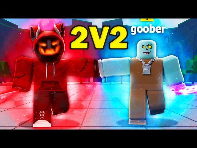 DESTROYING Players in 2V2 RANKED with STUD in ROBLOX The Strongest Battlegrounds...