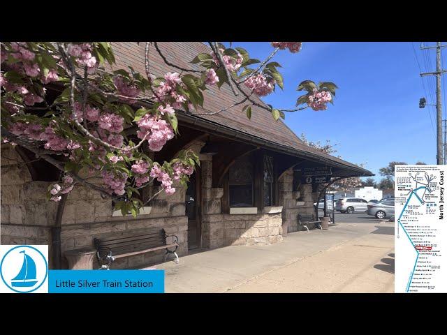 Little Silver Train Station - New Jersey Transit (North Jersey Coast Line)