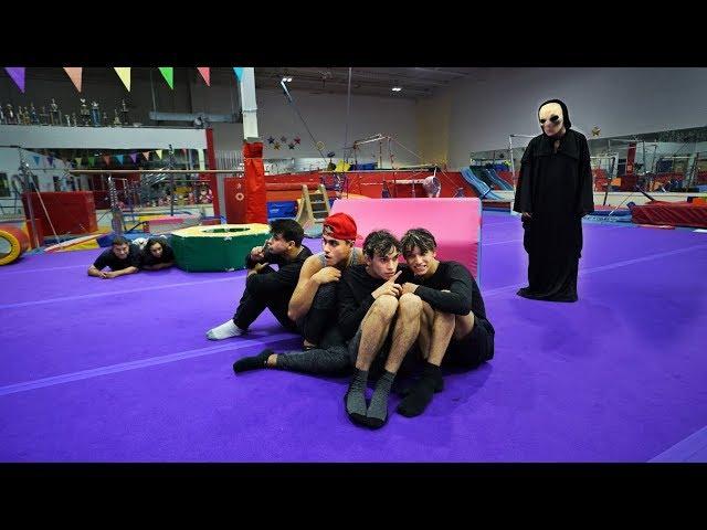 SCARY MONSTER BREAKS IN DURING GYMNASTICS AT 3AM!