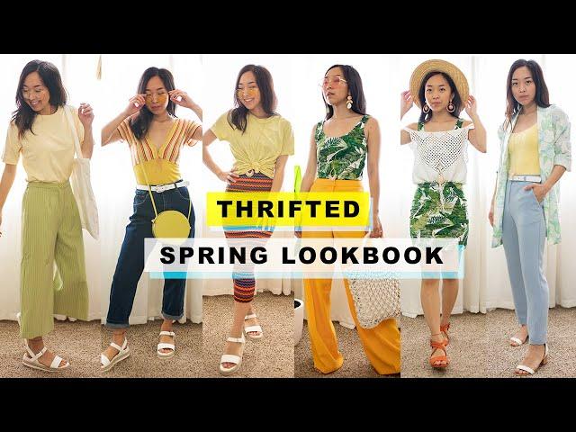 Spring Trends You Can THRIFT! | Spring 2020 Lookbook