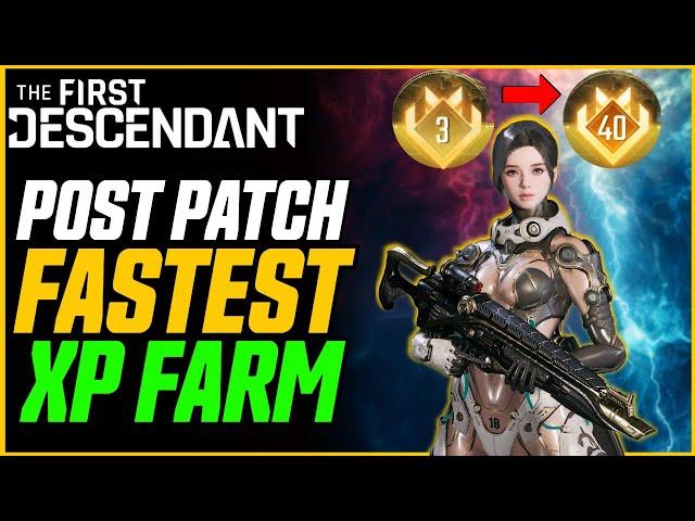 Level 1-40 in 19 Minutes! New Best XP Farm // The First Descendant Guide!