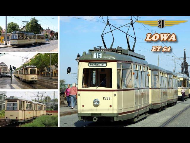 Straßenbahn Dresden - Der Lowa Zug (ET54) (Dresden)