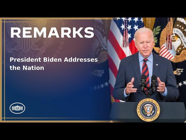 11/07/24: President Biden Addresses the Nation