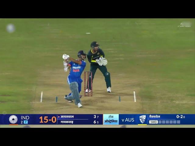 Yashasvi Jaiswal 53 off 25 against australia