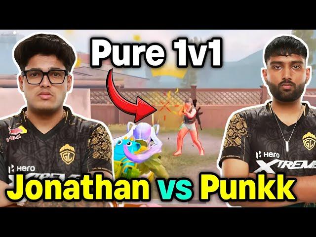 Jonathan vs Punkk 1v1 fight in Tdm  Punkk shocked by Jonathan jump shot 