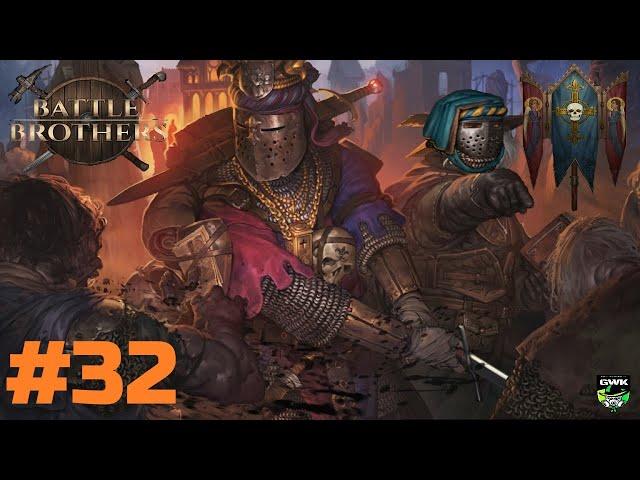 Battle Brothers, Flesh and Faith DLC. Oathtakers Lets play EP32