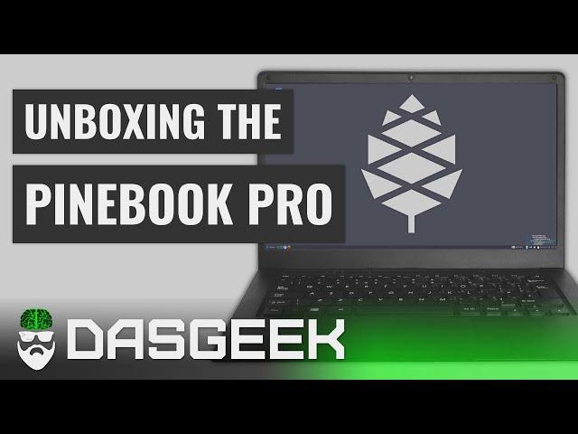 Live! Pinebook Pro Unboxing The Arm Based $199 Linux Laptop