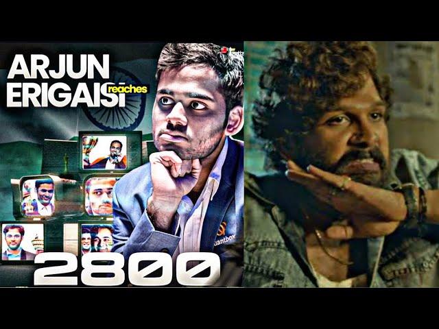 Arjun Erigaisi Reaches 2800 Club 