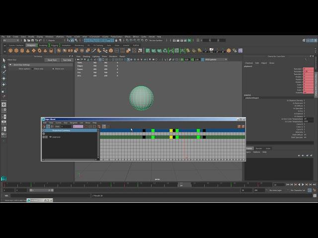 Animación en Maya Clase 03 - Dope Sheet