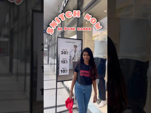 Snitch fashion store now available in Baner Pune  #snitch  #youtubeshorts #fashion #shortsfeed