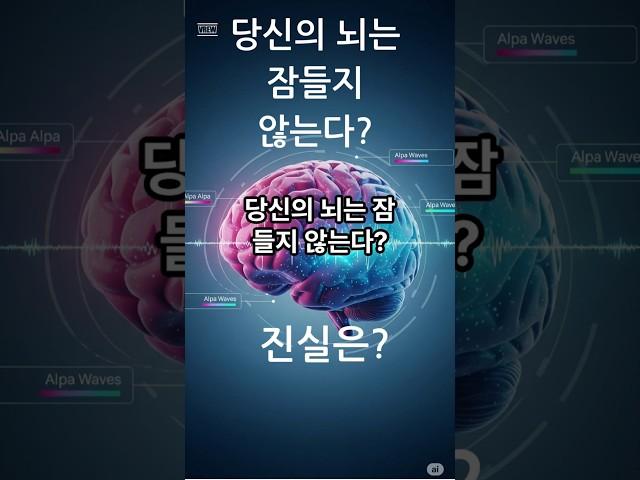 당신의 뇌는 잠들지 않는다? #꿈의과학 #렘수면 #뇌과학 #잠의비밀 #기억정리 #감정치유 #무의식 #쇼츠 #과학쇼츠 #지식한입 #브레인사이언스 #뇌는잠들지않는다 #유튜브쇼츠