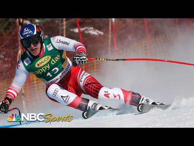 Mayer and Paris separated by half second in men's Super G opener | NBC Sports