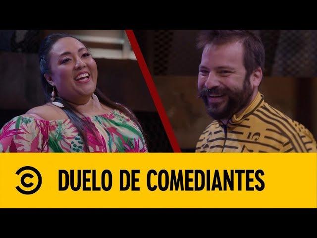 Michelle Rodríguez VS Miguel Burra  | Duelo de Comediantes | Comedy Central LA