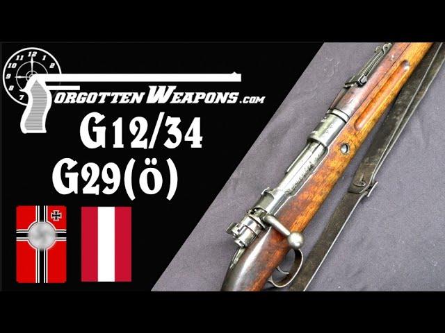 Steyrs for the Luftwaffe: The G29(ö) aka Gewehr 12/34