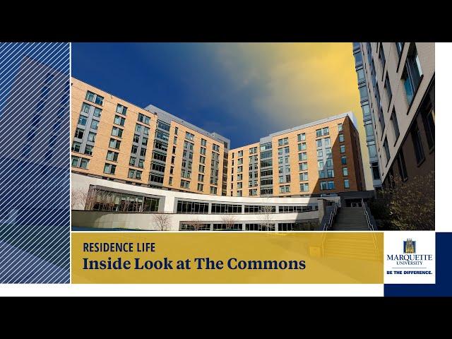 Inside The Commons | Res Life at Marquette