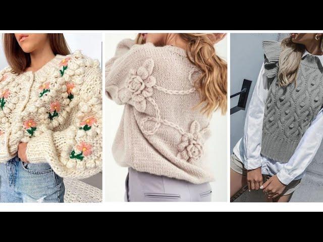 Стильные вязаные идеи. Креативное вязание. Stylish knitted ideas.Creative knitting.