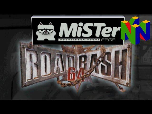 N64 Core - MiSTer FPGA - Road Rash 64, We give it a bash - Nintendo 64