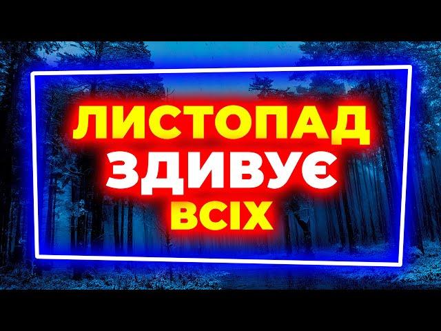 КРИИИИЧІТЬ УСІМ! Такого ЛИСТОПАДА не було ще! Погода на листопад 2024. Погода у листопаді 2024 року.