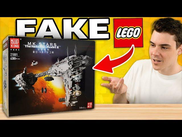 FAKE LEGO Star Wars UCS NEBULON-B FRIGATE!