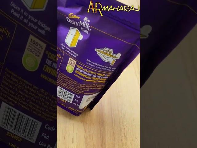  Cadbury Dairy Milk Minis Home Treats Pack Unboxing  #shorts