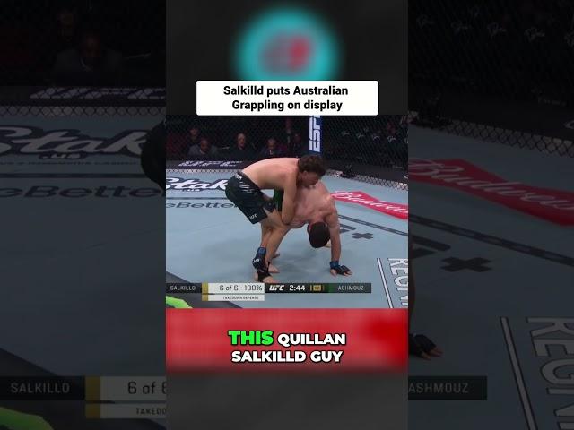 Australian Grappling: Quillan Sallkilld's Dominant UFC Victory