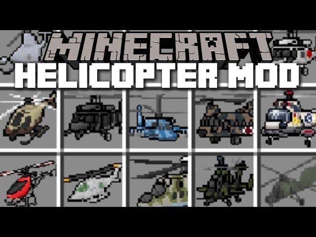 Minecraft HELICOPTER MOD / FLY WITH VILLAGERS AND FIGHT THE ZOMBIE PIGMAN!! Minecraft