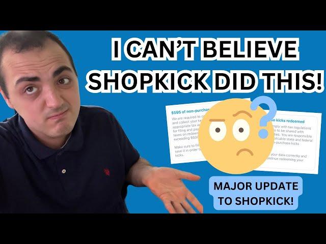 I CAN'T BELIEVE SHOPKICK DID THIS! ~ MAJOR UPDATE FOR SHOPKICK APP USERS!