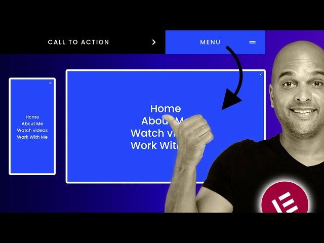 Elementor FLEXBOX Full ScreenMenu Header TUTORIAL