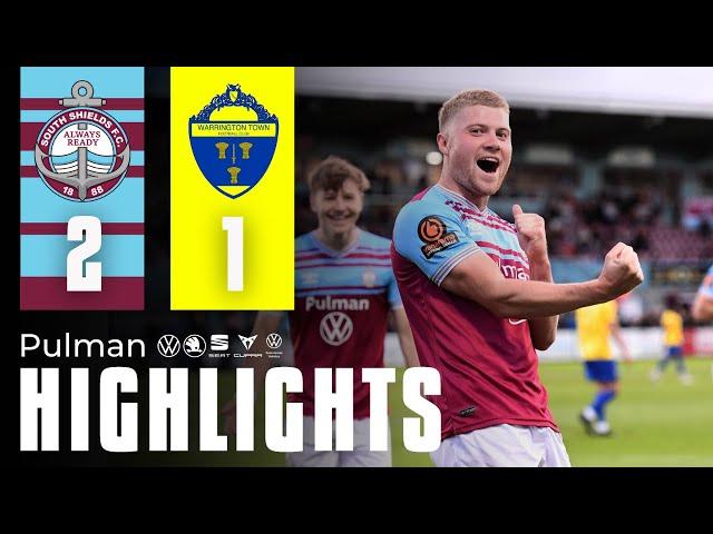 MATCH HIGHLIGHTS | South Shields FC 2-1 Warrington Town | Sponsored by Pulman Group