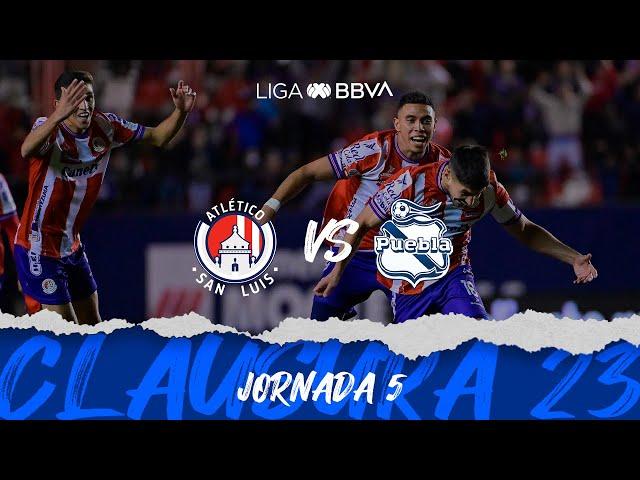 Qué GOLAZO de Güemez | Resumen San Luis vs Puebla | Liga BBVA MX | Clausura 2023