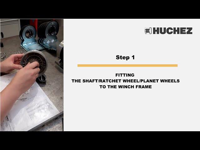 HUCHEZ Treuils SAS - Today's Aftersales tips: How to replace a TIREX drum? - September 2022