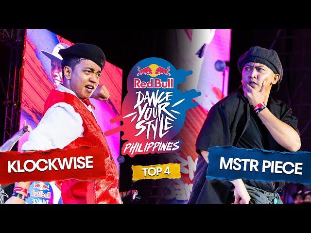 Klockwise vs Mstr Piece [TOP 4] Red Bull Dance Your Style Philippines 2024