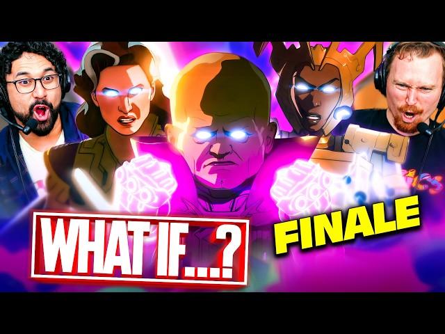 WHAT IF SEASON 3 Episode 8 REACTION!! 3x8 Marvel Breakdown & Review | Storm | Ultron | Series Finale