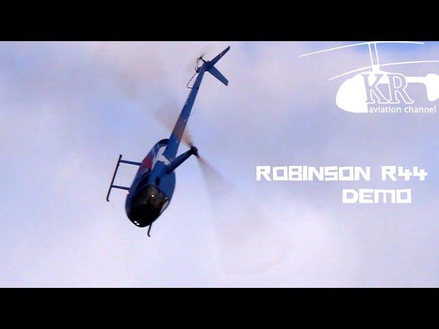 Robinson R-44 demo from Maxim Sotnikov, Konakovo Russia