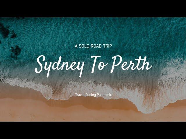 Sydney to Perth Road Trip - In an old Toyota Corolla