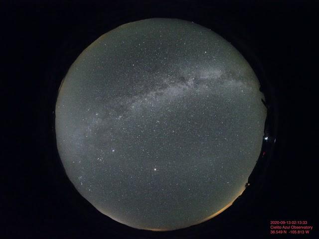 All-sky Time-lapse Sep. 12-13, 2020 near Taos New Mexico USA