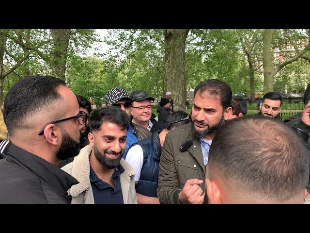 Speaker Corner Hyde Park: Br Adnan Rashid talks to Bayat Al Ghadeer Team