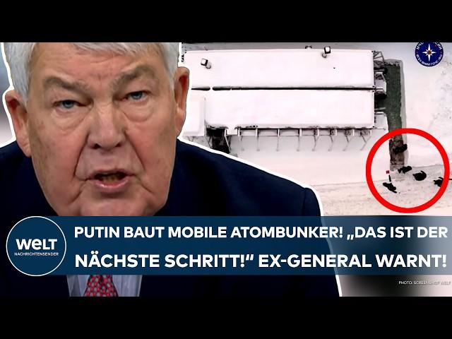 PUTINS KRIEG: Mobile Russen-Atombunker! "Stell dich auf das Schlimmste ein" Forderung von Ex-General