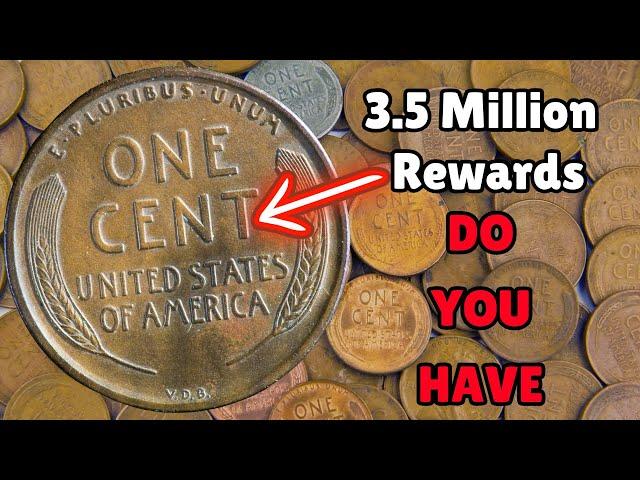 3.5 Million Reward | The Ultimate Top 5 Wheat Pennies Worth Money | World Us Pennies Value Guide