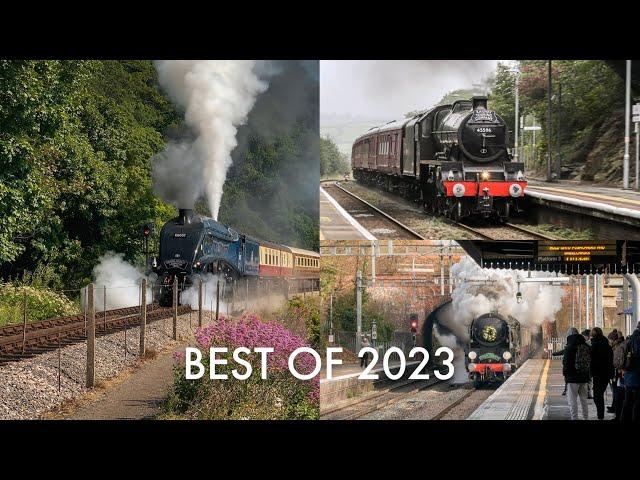 The Best of 2023 - Steam Trains Galore