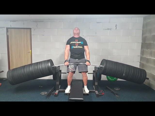 800 KG WORLD RECORD PARTIAL DEAD LIFT RAW